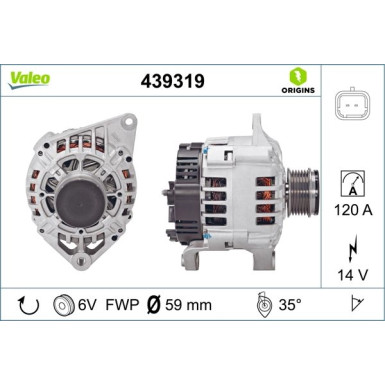 Valeo | Generator | 439319