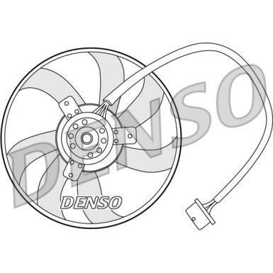 Denso | Lüfter, Motorkühlung | DER32003