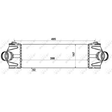 NRF | Ladeluftkühler | 30037