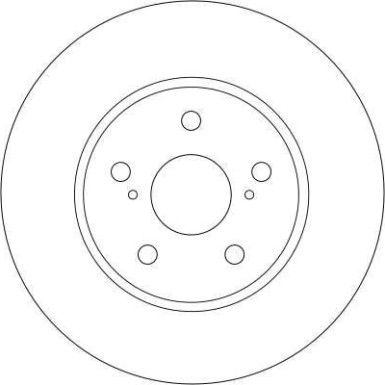 TRW | Bremsscheibe | DF4204