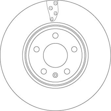 TRW | Bremsscheibe | DF4866S