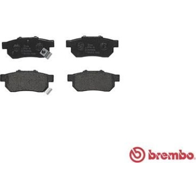 Brembo | Bremsbelagsatz, Scheibenbremse | P 28 025