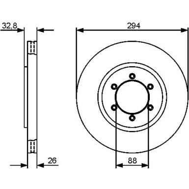 BOSCH | Bremsscheibe | 0 986 479 416