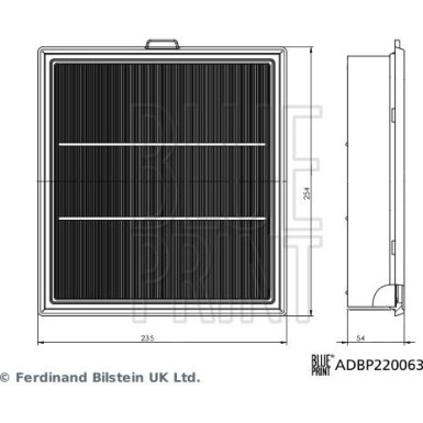 Blue Print | Luftfilter | ADBP220063