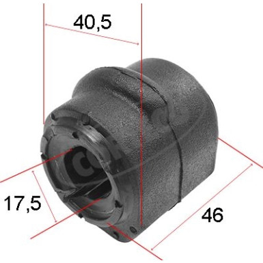 Corteco | Lagerung, Stabilisator | 80000453