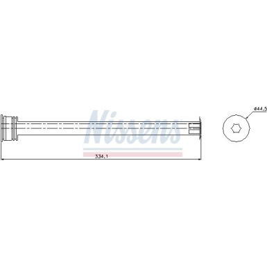 Nissens | Trockner, Klimaanlage | 95404