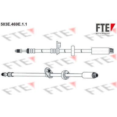 FTE | Bremsschlauch | 9240723