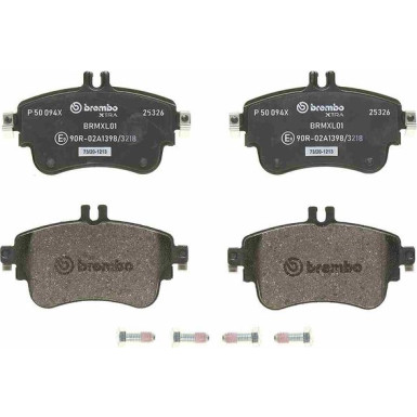 Brembo | Bremsbelagsatz, Scheibenbremse | P 50 094X