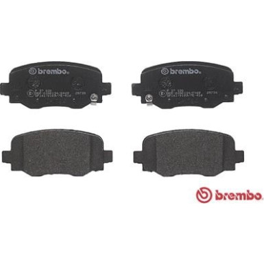 Brembo | Bremsbelagsatz, Scheibenbremse | P 37 020