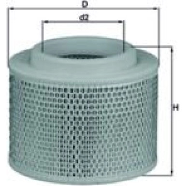 Knecht | Luftfilter | LX 2808/1 Knecht | Luftfilter | LX 2808/1