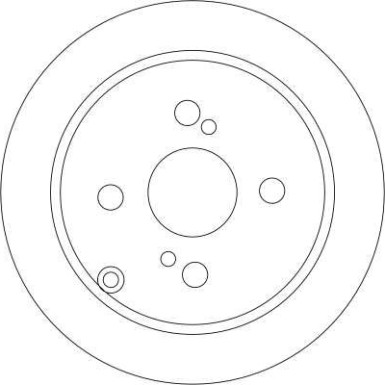 TRW | Bremsscheibe | DF4404