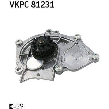 SKF | Wasserpumpe | VKPC 81231