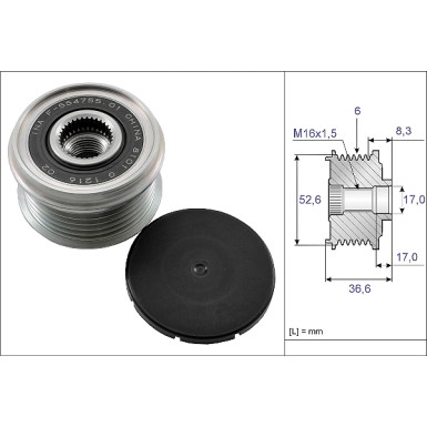 INA 535 0137 10 Generatorfreilauf