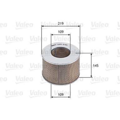 Valeo | Luftfilter | 585646