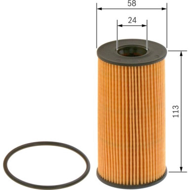 BOSCH F 026 407 014 Ölfilter