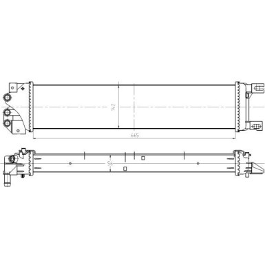 NRF | Kühler, Motorkühlung | 550026