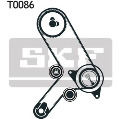 SKF | Zahnriemensatz | VKMA 02169