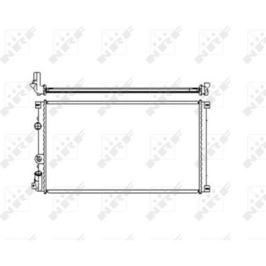 NRF | Kühler, Motorkühlung | 55350