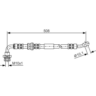 BOSCH | Bremsschlauch | 1 987 476 932