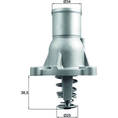 Mahle | Thermostat, Kühlmittel | TI 260 92