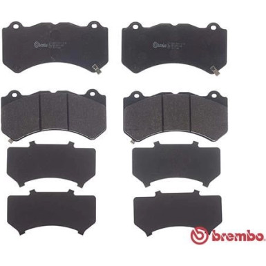 Brembo | Bremsbelagsatz, Scheibenbremse | P 37 018