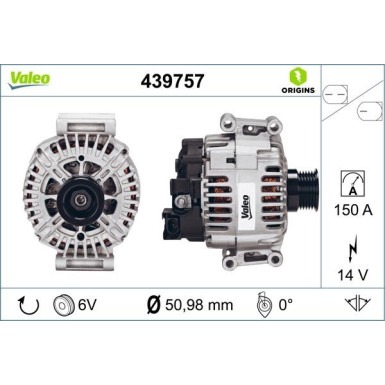 Valeo | Generator | 439757