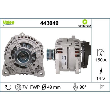 Valeo | Generator | 443049