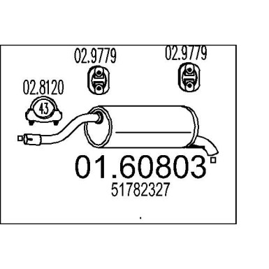 MTS | Endschalldämpfer | 01.60803