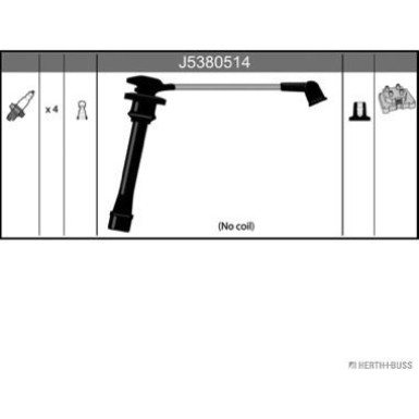 Herth+Buss Jakoparts | Zündleitungssatz | J5380514