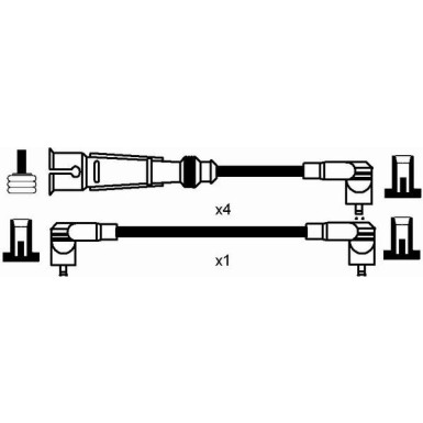 NGK | Zündleitungssatz | 7313