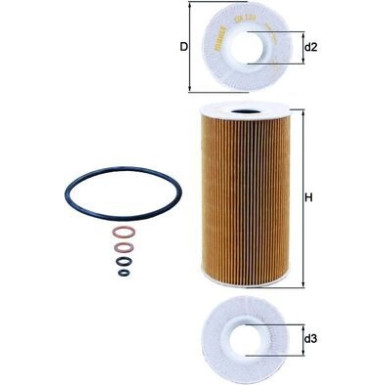 Knecht | Ölfilter | OX 126D