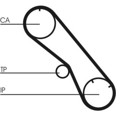 ContiTech | Zahnriemen | CT1153