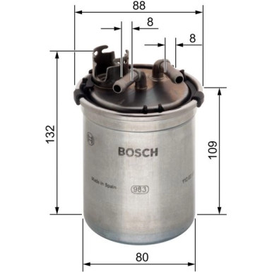 BOSCH | Kraftstofffilter | 0 450 906 426