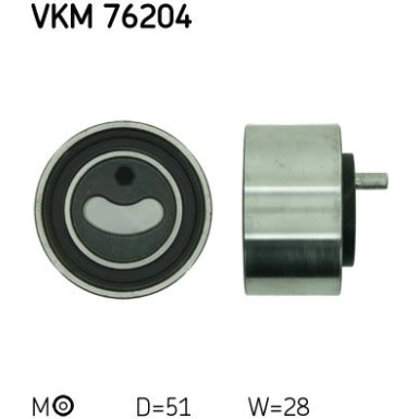 SKF | Spannrolle, Zahnriemen | VKM 76204