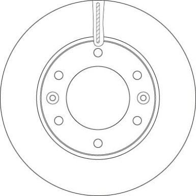 TRW | Bremsscheibe | DF6446