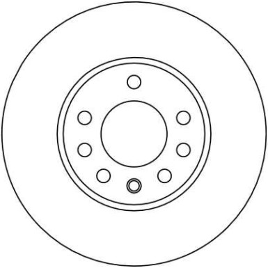 TRW | Bremsscheibe | DF4048