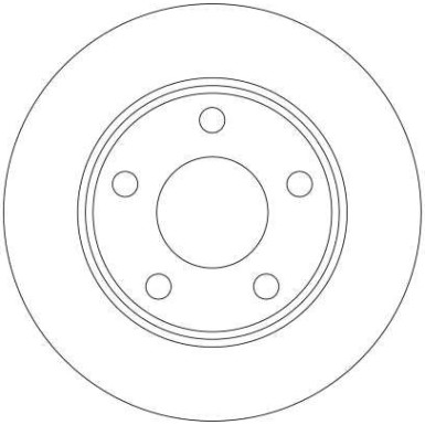 TRW | Bremsscheibe | DF4126