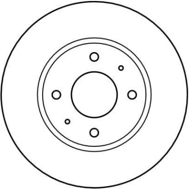 TRW | Bremsscheibe | DF4054