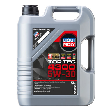 Liqui Moly 3741 Top Tec 4300 5W-30 Motoröl 5l