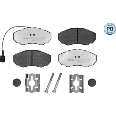 Meyle | Bremsbelagsatz, Scheibenbremse | 025 239 1719/PD