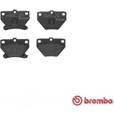 Brembo | Bremsbelagsatz, Scheibenbremse | P 83 052