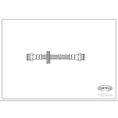 Corteco | Bremsschlauch | 19019944