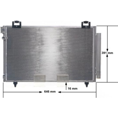 Mahle | Kondensator, Klimaanlage | AC 831 000S Mahle | Kondensator, Klimaanlage | AC 831 000S