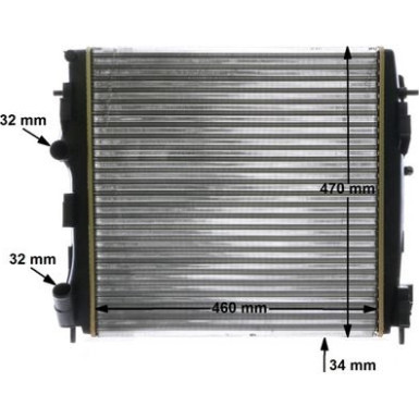 Mahle | Kühler, Motorkühlung | CR 1506 000S