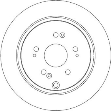 TRW | Bremsscheibe | DF7374