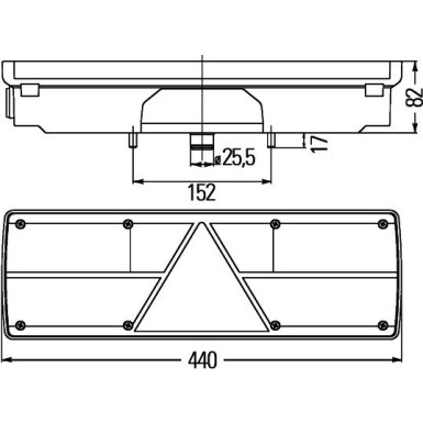 Hella | Heckleuchte | 2VP 340 450-141