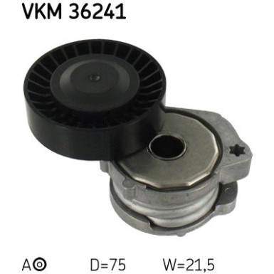 SKF | Spannrolle, Keilrippenriemen | VKM 36241