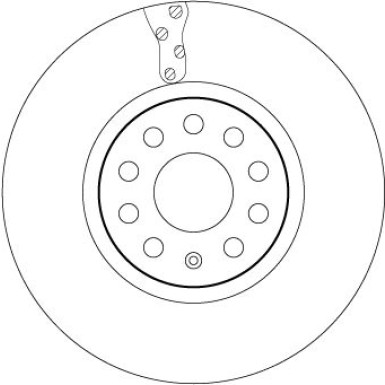 TRW | Bremsscheibe | DF6695S