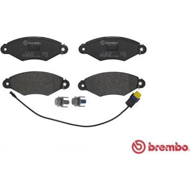 Brembo | Bremsbelagsatz, Scheibenbremse | P 68 042