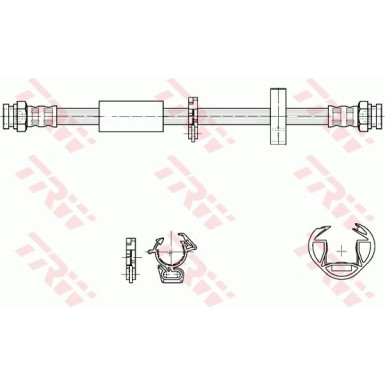 TRW | Bremsschlauch | PHA317